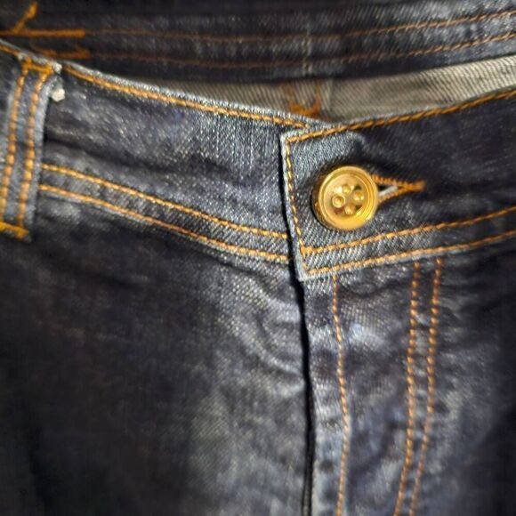 Stefano Ricci Luxury Jeans 903 Straight Leg Mens 42"x29" Made in Italy Gold Butt - Picture 8 of 9